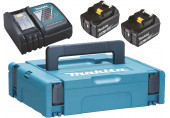 Makita 197624-2 Starter Pack 18V 2x5,0Ah + DC18RC + Makpac