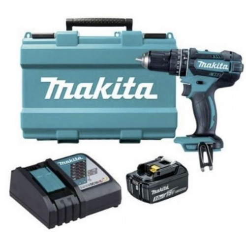 Makita DHP482RF Perceuse-visseuse a percussion sans fil (62Nm/18V/1x3,0Ah) coffer