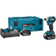 Makita DTD172RTJ Visseuse a chocs 1/4" Li-ion LXT (2x18V/5,0Ah) Makpac