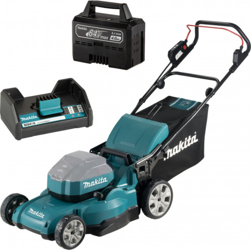 Makita LM002JM101 Tondeuse a gazon sans fil 53cm (64V/1x4,0Ah)EMBALLAGE ENDOMMAGÉ !!