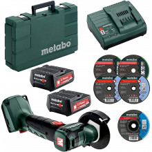 Metabo POWERMAXX CC 12 BL Meuleuse d'angle sans fil (12V/2x2,0Ah) 600348500