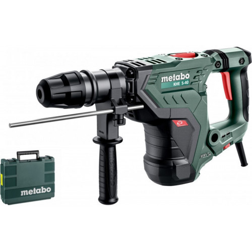 Metabo KHE 5-40 Marteau Combiné SDS-max (230V/1100W/8,5J) coffret 600391500