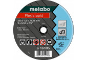 Metabo Flexiarapid 125 x 1,6 x 22,23 inox, meule de tronçonnage, modele droit 616182000