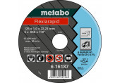 Metabo Flexiarapid 125x1,0x22,23 Roue a tronçonner Inox version droite 616187000