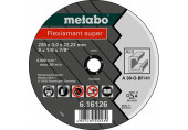 Metabo Flexiamant Super Disque a tronçonner 125 x 2,5 x 22,23 aluminium, TF 41 616752000