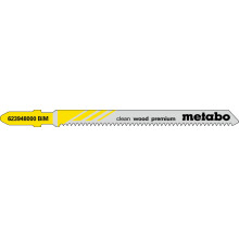 Metabo 5 lames de scies sauteuses, bois, série "professional", 74/ 1,7 mm, BiM 623948000