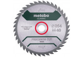 Metabo Lame de scie circulaire "Precision Cut Wood - classic" 254x30, Z40 WZ 20° 62832500