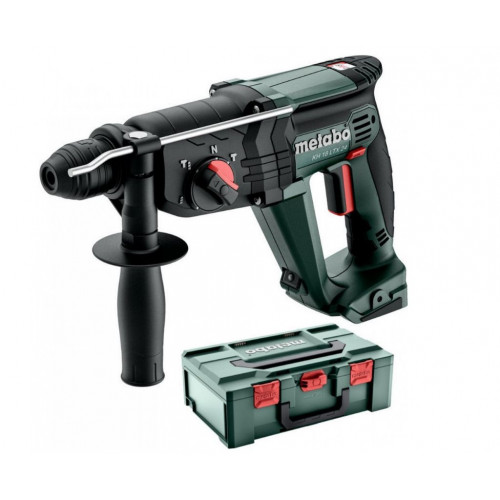 Metabo KH 18 LTX 24 Marteau sans fil SDS-Plus (18V, 2,1J) MetaBOX 165 L 601712840