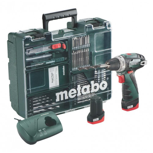 Metabo PowerMaxx BS Basic Perceuse-visseuse sans fil,(34Nm/12V/2x2,0Ah) 600080880