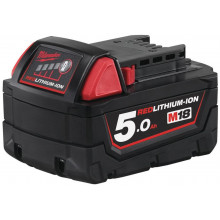 Milwaukee M18 B5 Redlithium Li-Ion Batterie (18V/5,0Ah) 4932430483