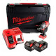 Milwaukee M18 FPD2-502X Perceuse percussion sans fil 2x5.0 Ah, HD Box 4933464264