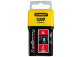 Stanley 1-TRA208T Agrafes type A 5/53/530, 12mm, boite de 1000pcs