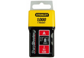 Stanley 1-TRA209T Agrafes type A 5/53/530, 14mm, boite de 1000pcs