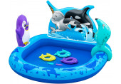 BESTWAY Polar Pals Aire de jeux aquatiques, 134 x 131 x 73 cm 53156