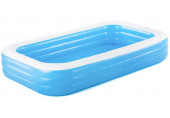 BESTWAY Piscine gonflable familiale De Luxe bleue, 305 x 183 x 56 cm 54009