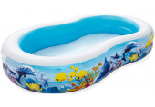 BESTWAY Family Pool Piscine gonflable Sea lagoon, 262 x 157 x 46 cm 54118