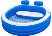 BESTWAY Splash Paradise Piscine familiale gonflable, 231 x 219 x 79 cm 54422