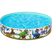 BESTWAY Fill 'N Fun Dinosaur Piscine de jeu, 183 x 38 cm 55022