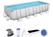 BESTWAY Power Steel Piscine hors sol rectangulaire, 640 x 274 x 132 cm 5611Z