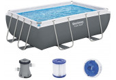 BESTWAY Power Steel Piscine hors sol rectangulaire, 282 x 196 x 84 cm 56629