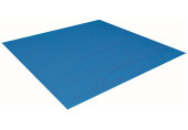 BESTWAY Flowclear Tapis de sol carré pour piscine hors sol 488 x 488 cm 58003