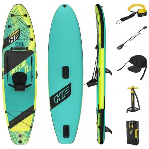 BESTWAY Hydro-Force Freesoul Tech Convertible Paddleboard set 65310