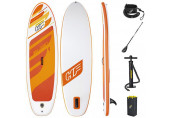 BESTWAY Hydro-Force Aqua Journey Paddle SUP gonflable 274 x 76 x 12 cm avec pagaie 65349