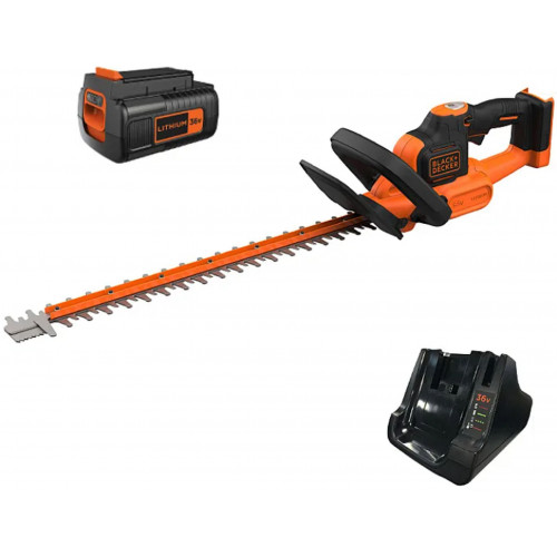 Black & Decker Taille-haies sans fil 55cm, (36V/1x2,5Ah) BCHTS3625L1