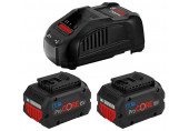 BOSCH 2 batteries ProCORE18V 5.5Ah + GAL 1880 CV 1600A0214C