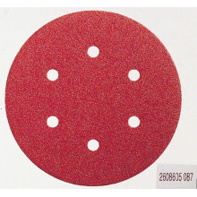 BOSCH Feuille abrasive C430, pack de 5 150 mm , 80 2608605718