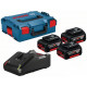 BOSCH Professional Kit de 3 batteries GBA 18V 5,0 Ah + chargeur GAL 18V-40 dans 0615990L3T