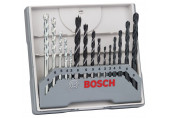 BOSCH Ensemble de forage mixte 15 pieces, 2.607.017.038