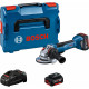 BOSCH GWS 18V-10 P meuleuse angulaire sans-fil, 2x 5,0Ah, L-BOXX 06019J4101