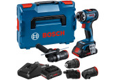 BOSCH GSR 18V-90 FC Perceuse-visseuse sans fil,2x 4,0Ah, GAL 18V-40, L-BOXX 136 06019K6200