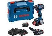 BOSCH GSR 18V-90 FC Perceuse-visseuse sans fil,2× 4.0Ah, GAL 18V-40, L-BOXX 136 06019K6205