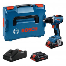 BOSCH GSR 18V-65 PROFESSIONAL Perceuse-visseuse, 2× ProCORE 4.0Ah, L-Boxx 06019N3206