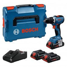 BOSCH GSR 18V-65 PROFESSIONAL Perceuse-visseuse, 3× ProCORE 4.0Ah, L-Boxx 06019N3208