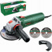 BOSCH UniversalGrind 850-125 Meuleuse angulaire + 3x Disque a tronçonner 06033E2101