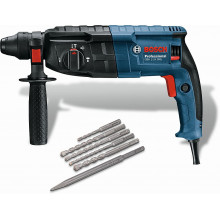 BOSCH GBH 240 PROFESSIONALMarteau-perforateur, SDS Plus + Jeu de forets 0611272102