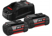 BOSCH 2× GBA 36V 6.0AH + GAL 3680 CV PROFESSIONAL Set de base 1600A00L1U