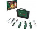 BOSCH Set calendrier de Noël 28 pieces avec outils a main 1600A02W7T