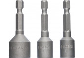 BOSCH Kit de 3 douilles 8/10/13 mm 2608551078