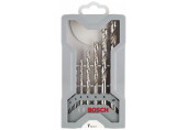 BOSCH Coffret de 7 forets a métaux Mini-X-Line HSS-G, 135°, 2 - 10 mm 2608589295