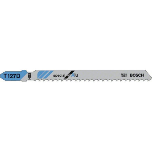 BOSCH Lame de scie pour scie alternative T 127 D Spéciale pour Alu 2608631017