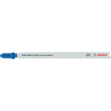 BOSCH Lame de scie sauteuse PRO Metal Pipes and Profiles T321AF, 132 mm, 5 pieces