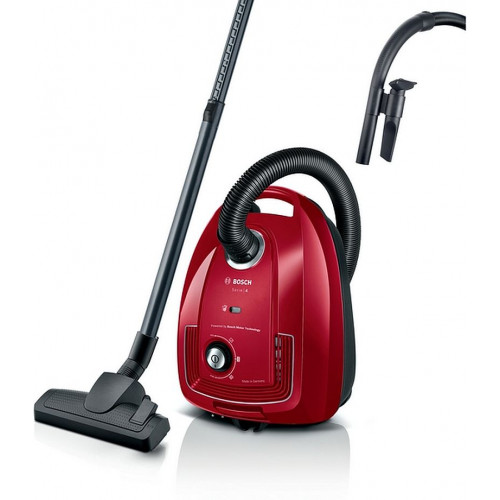 Bosch Série 4 Aspirateur avec sac, Rouge BGB38RD2