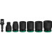 BOSCH PRO Impact Socket Set avec adaptateur, 1/2", Standard, 7 pces 2608003032