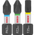 BOSCH Coffret d'embouts de vissage PRO Impact,PH2 (x5)/PZ2 (x5)/T20 (x5)/T25 (x5)/T30 (x5)