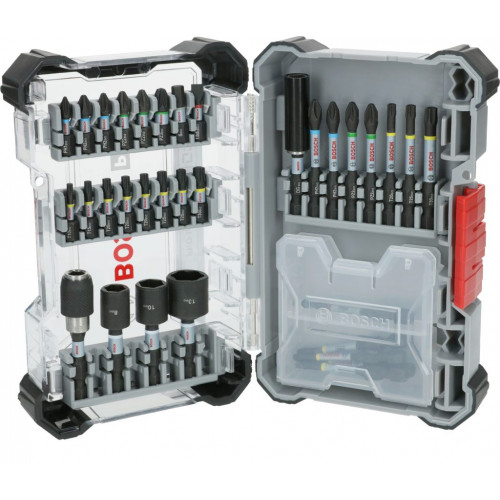 BOSCH Coffret d'embouts de vissage PRO Impact, 33 pieces 2608521U76