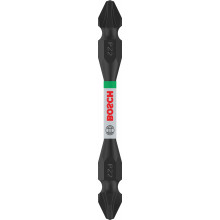 BOSCH Embout double tete PRO Impact avec insert Pick and Click, PZ2, 65 mm 2608522549